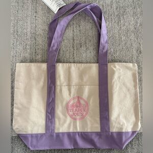 Trader Joe’s Lavender Tote Bag